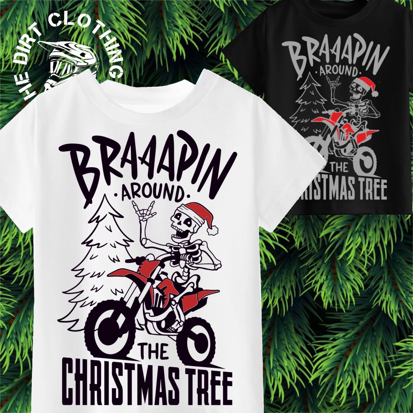 Braaapin Christmas print