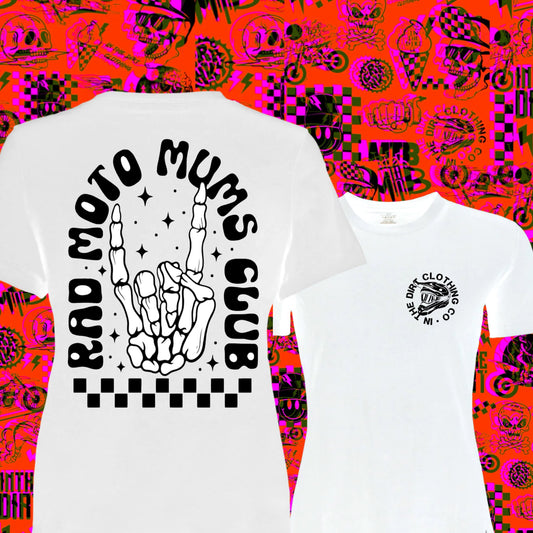 Rad moto mum tee