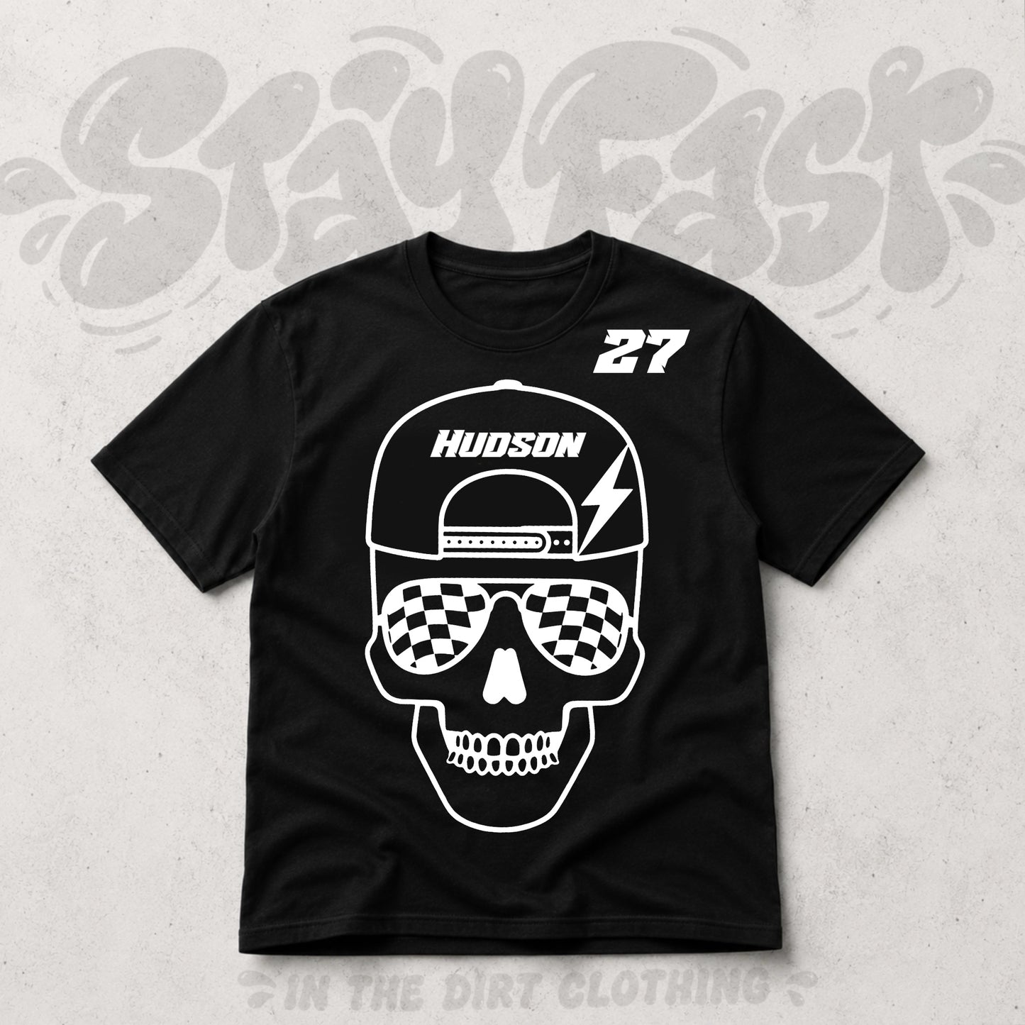 SnapBack Sid skull Tee ADULTS