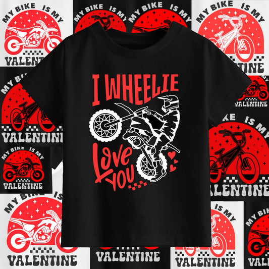 Wheelie love you print