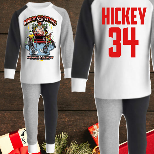 Shreddin Santa pyjamas