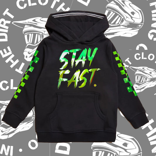 Stay fast / send it hoodie (chameleon print)