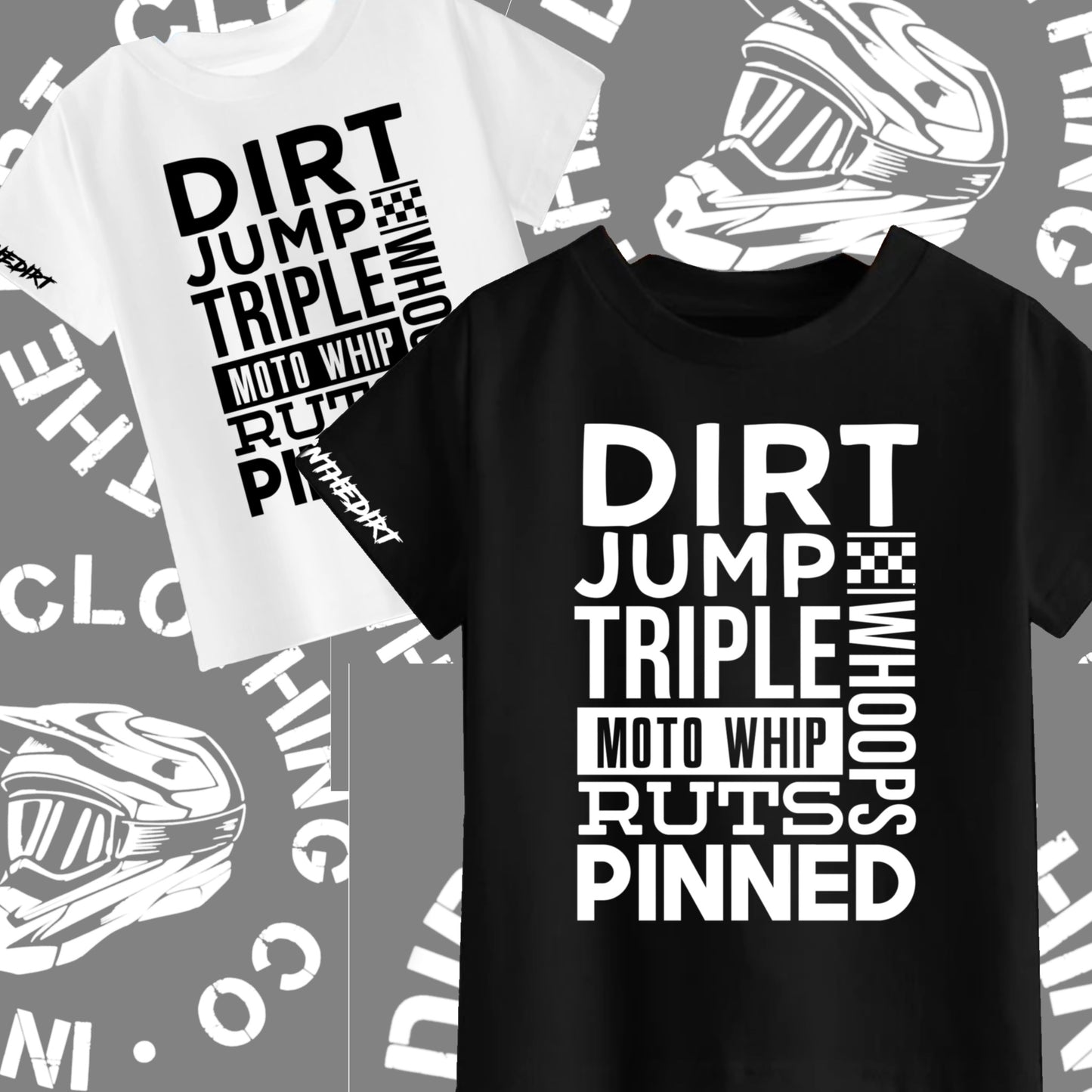 Dirt jump whip tee