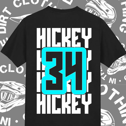 Two-tone custom name and number print