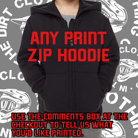 Design your own zip hoodie