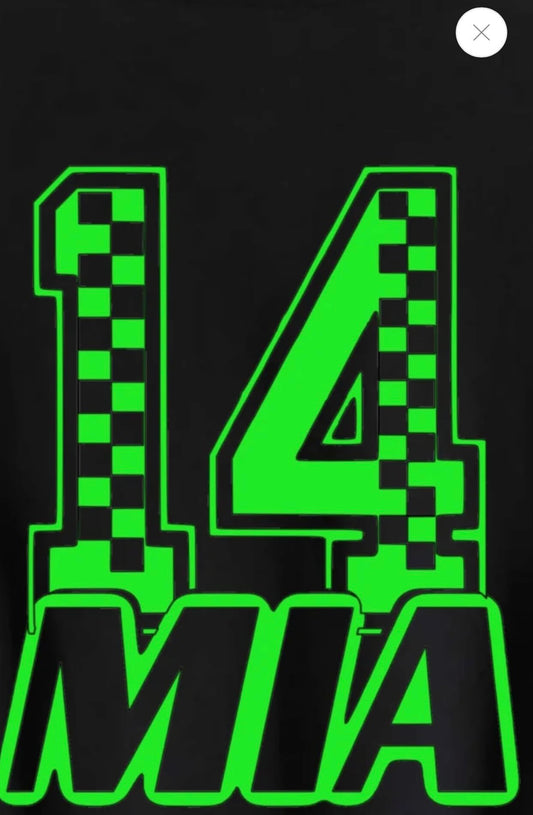 Add name and number to any T-shirt