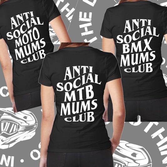 Anti-social mum T-shirt