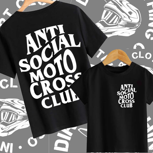Anti-social motocross club T-shirt