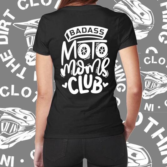 Badass moto mama T-shirt