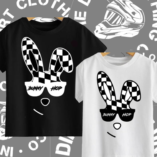 Bunny hop Easter tee