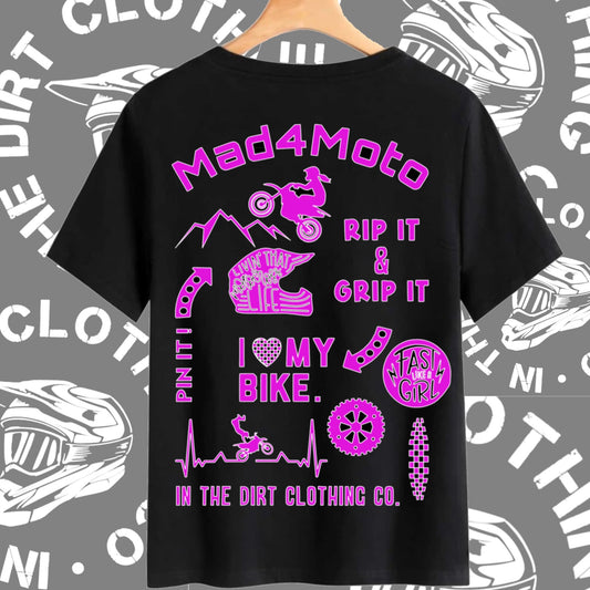 Mad 4 moto print - girls