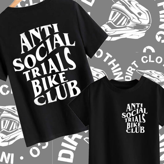 Anti-social trials club T-shirt