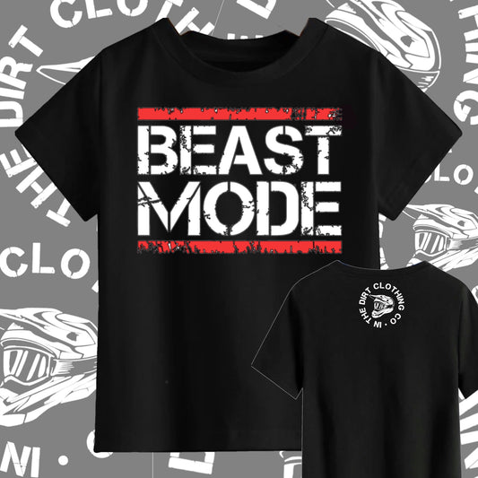 BEAST MODE block Tee - kids