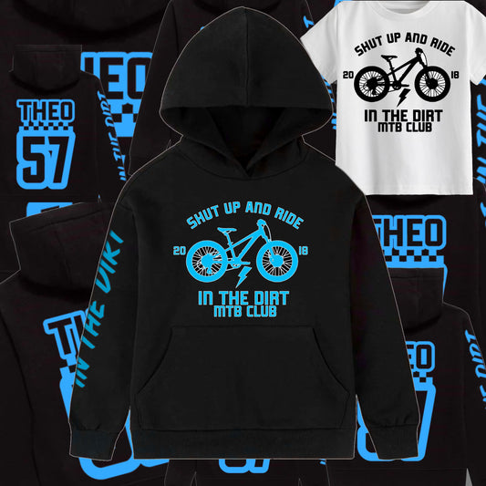 Shut up and ride MTB print