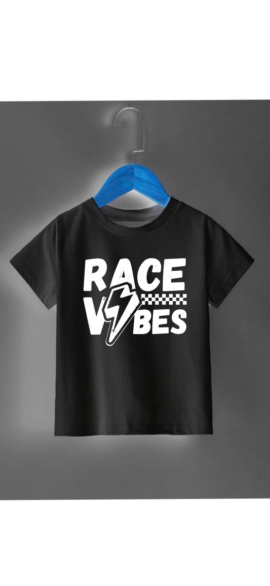 Race vibes print kids