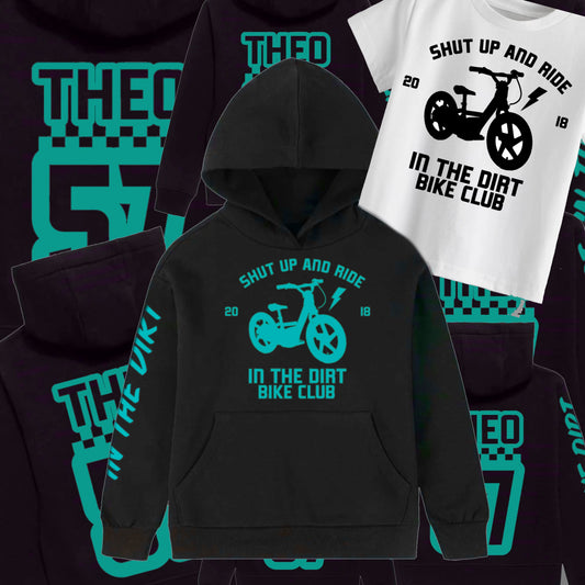 Shut up and ride REVVI print