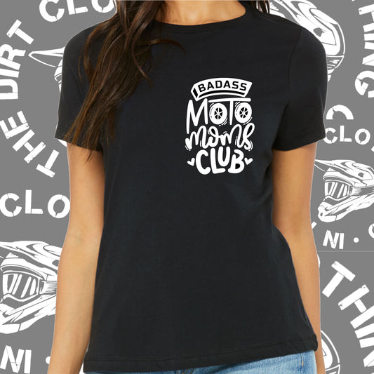 Badass moto mama print