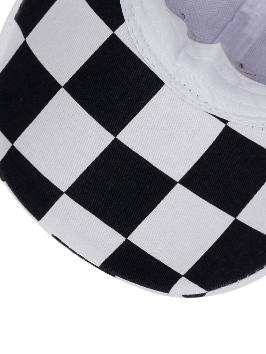 Checkered cap
