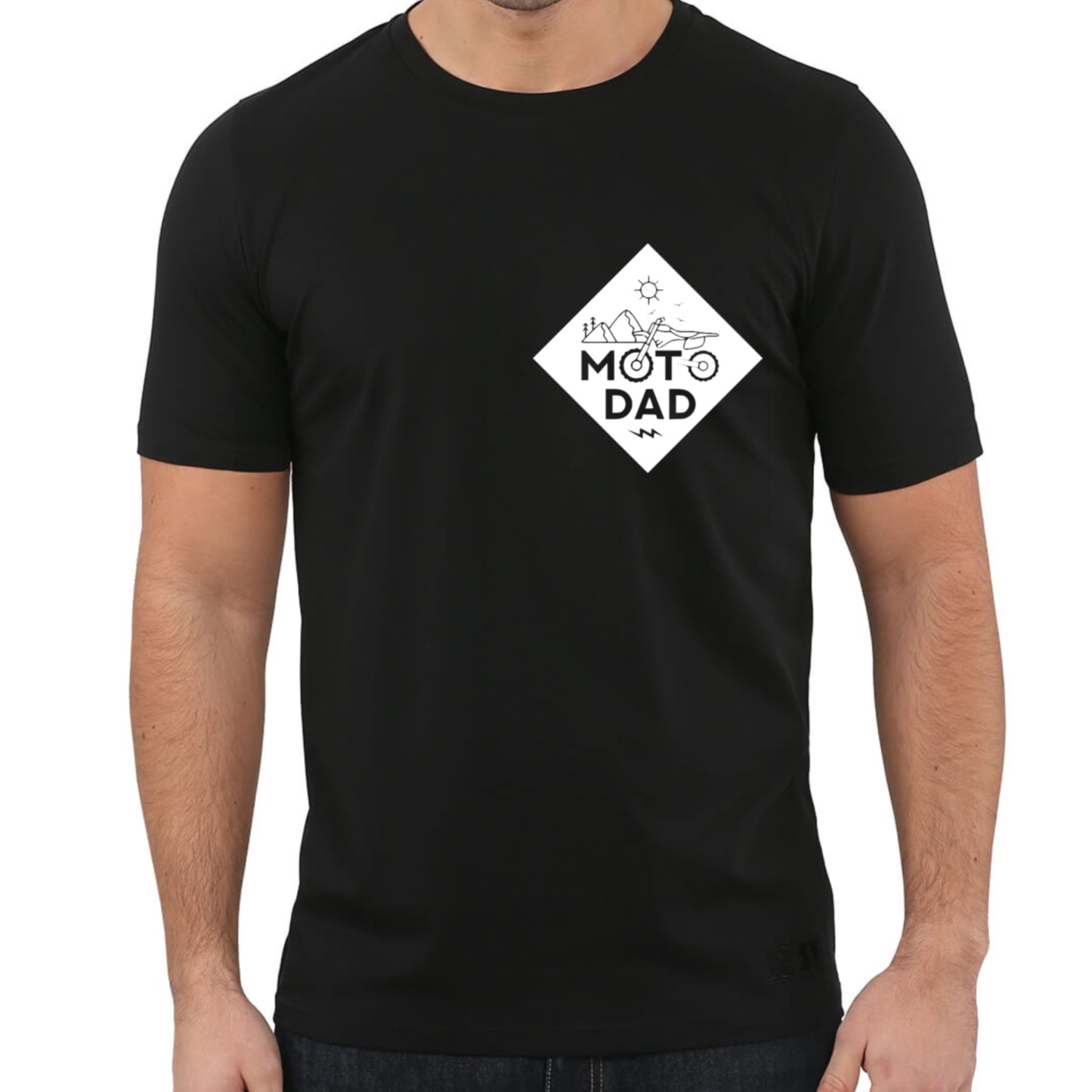 Moto dad T-shirt