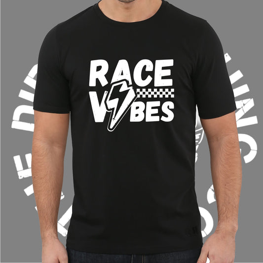 Race vibes print - mens