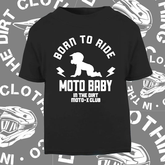 Born to ride moto baby Tee