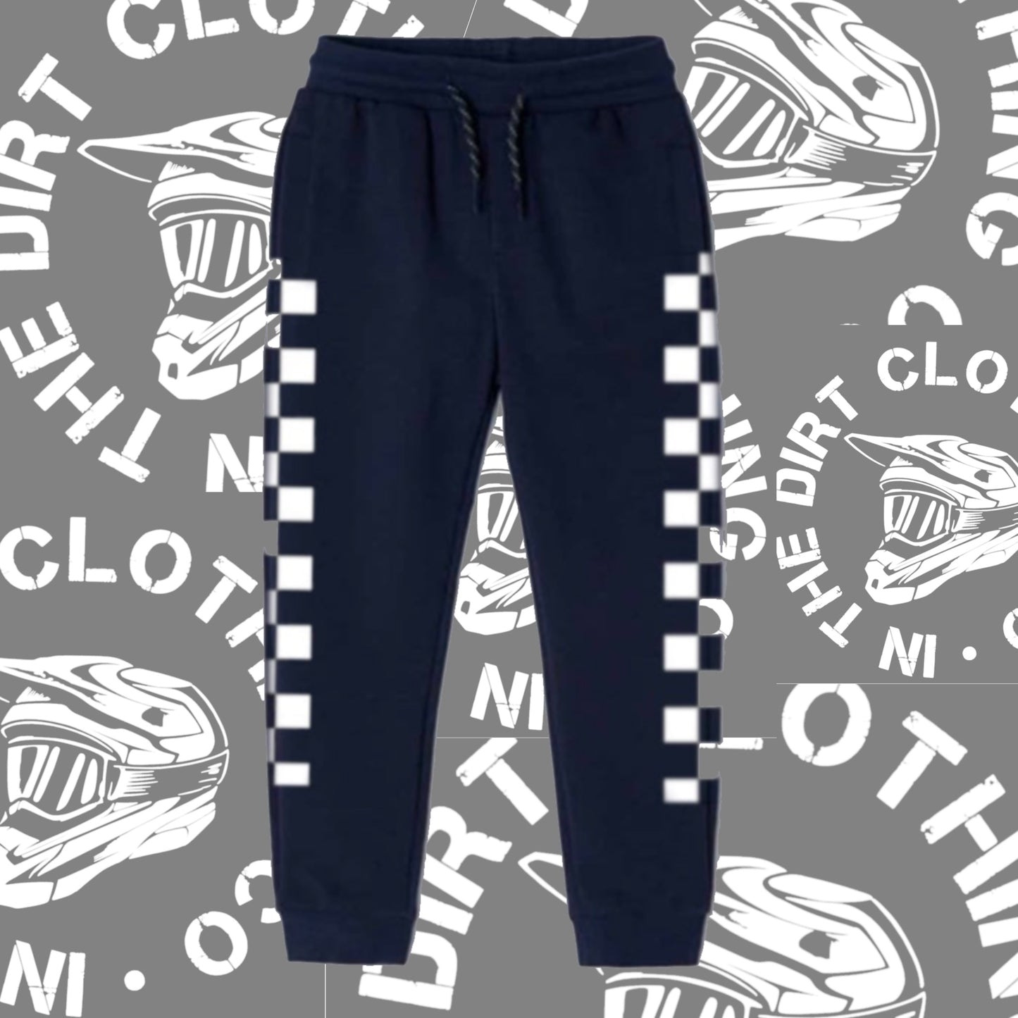 Checkered joggers
