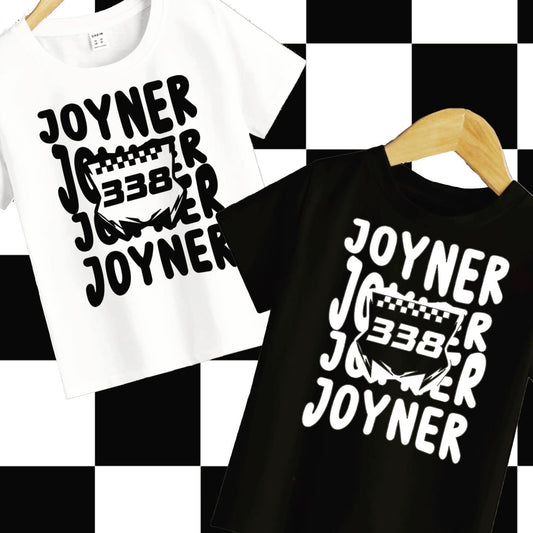 Custom name and number-board T-shirt