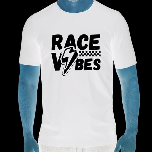 Race vibes print - mens