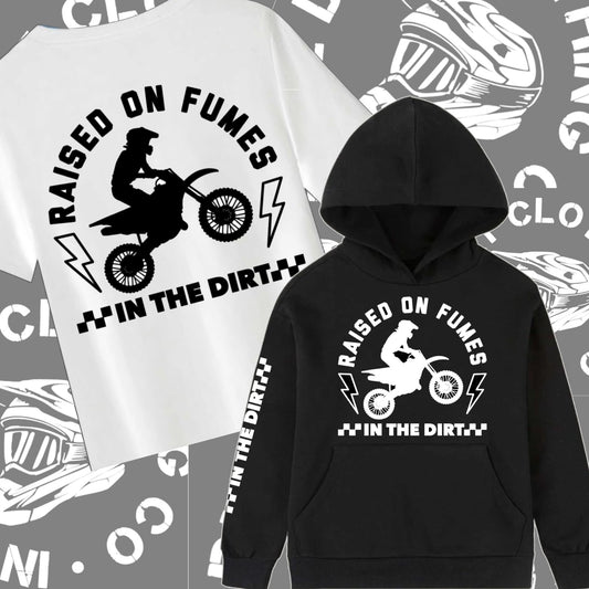 Raised on fumes print